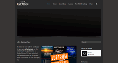 Desktop Screenshot of luftrum.com