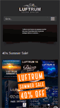 Mobile Screenshot of luftrum.com